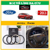 BỌC VÔ LĂNG Ô TÔ FORD Focus CHẤT LIỆU  BẰNG DA CỪU 100% - hàng chính hãng siêu đẹp