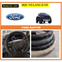 BỌC VÔ LĂNG Ô TÔ FORD RAPTOR CHẤT LIỆU  BẰNG DA CỪU 100% - hàng chính hãng siêu đẹp