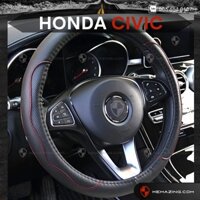 Bọc Vô Lăng ô tô HONDA CIVIC - Mã 3D Max - Lõi Cao Su Non & 3D Chống Trượt Tay