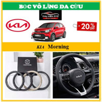 BỌC VÔ LĂNG Ô TÔ KIA Morning new  CHẤT LIỆU  BẰNG DA CỪU 100% - hàng chính hãng siêu đẹp