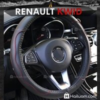 Bọc Vô Lăng ô tô RENAULT KWID - Mã 3D Max - Lõi Cao Su Non & 3D Chống Trượt Tay