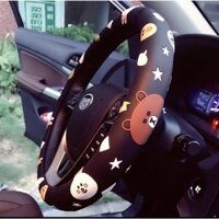 Bọc vô lăng siêu xinh mẫu Gấu Thỏ Vịt Ếch Brown Cony Sally Leonard Line