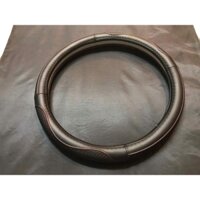 Bọc vô lăng thể thao đen chỉ đỏ