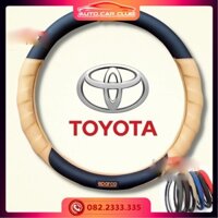 Bọc vô lăng TOYOTA Vios, Innova, Fortuner, Camry, Altis, Yaris, Land Cruise, Hilux, Avalon, Avanza, Rush