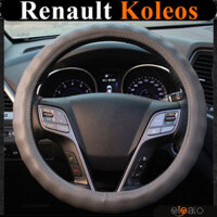 Bọc vô lăng volang da PU xoắn Renault Koleos cao cấp - OTOALO