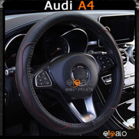 Bọc vô lăng volang dành cho xe Audi A4 da PU cao cấp - OTOALO