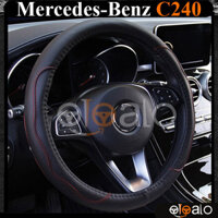 Bọc vô lăng volang dành cho xe Mercedes Benz c240 da PU cao cấp - OTOALO