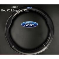 Bọc Vô Lăng xe Ford focus ranger everest explorer ecosport transit escape fiesta laser da vân cacbon size 38cm