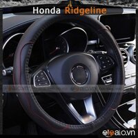 Bọc vô lăng xe Honda Ridgeline Da Cao Cấp Lót Cao su Non Chống Trượt Tay - OTOALO