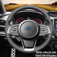 Bọc vô lăng xe Subaru Forester 2017-2019 bằng da nappa cao cấp