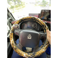 Bọc vô lăng xe tải ben HOWO các loại