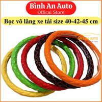 Bọc Vô Lăng Xe Tải Size 40-42-45 - Bọc Vô Lăng Thái Cao Cấp Hàng Siêu Chất bọc vô lăng xe đầu kéo bọc vô lăng xe container boc vo lang xe tai bọc vô lăng ô tô xe tải