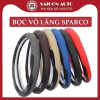 Bọc vô lăng sparco chống trơn trượt bảo vệ tay lái, bao da tay vô lăng ô tô xe hơi da đẹp cao cấp phù hợp xe 4,5,7 chỗ