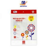 Bọc vở ni lông cấp I Hồng Hà 3245 – 10 chiếc/ tập – 1 tập,Khổ nhỏ 38.2 x 24.2