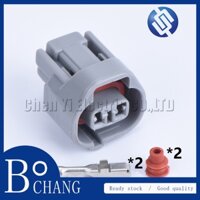 Bochang 1 bộ 2 chân cách (nữ) đầu nối phích cắm điện ô tô chống thấm nước kín 6189-0239 90980-11156 90980-11149 2 Pin Perodua Viva Purge Solenoid (FICD) Đầu nối ổ cắm