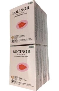 Bocinor levonorgestrel 1.5mg ba đình (lốc/10h/1v)