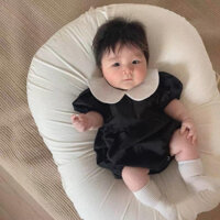 body chanel đen cổ sen