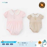 Body chip Mompa cộc tay bodysuit cho bé sơ sinh sợi tre thun lạnh mềm mát co giãn tốt MP588 Baby Born shop