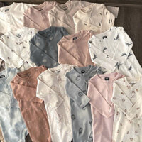 Body dài liền tất Minene cho bé Newborn,0-3m,3-6m