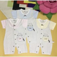 Body đùi kẻ sọc với họa tiết đáng yêu cho bé. Chất cotton thoáng mát, mềm mịn.