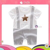 Body Đùi Xuất Hàn Vải Cotton Cao Cấp Hình Ngôi Sao Thoáng Mát Cho Bé Trai S195