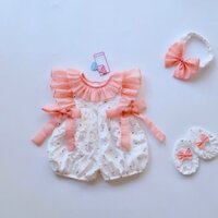 body hoa nhí kèm  giày  và băng  đô cho bé