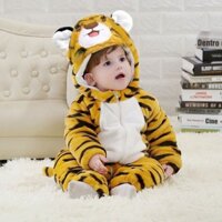 body lông hổ vàng cho bé
