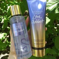 Body lotion and mist Mùi Love addict