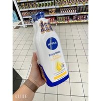 Body lotion NIVEA EXTRA WHITE 600ML THÁI LAN