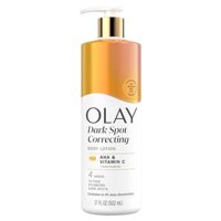 Body Lotion OLAY Dark Spot Correcting AHA & Vitamin C 502ML ( Bản Mỹ )