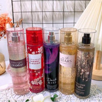 Body mist Bath And Body Works, Victoria Secret xịt thơm toàn thân hương nước hoa