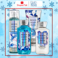 Body Mist Bath And Body Works Nam Nữ Chính Hãng Moonlight Path, Xịt Thơm Body Toàn Thân Hương Nước Hoa 236ml