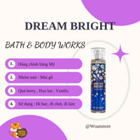 Body mist DREAM BRIGHT Bath and Bodyworks