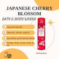 Body mist Japanese Cherry Blossom Bath and Bodyworks