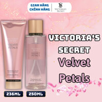 Body Mist Victoria Secret Chính Hãng Velvet Petals, Xịt Thơm Body Toàn Thân Hương Nước Hoa 250ml