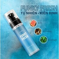 Body mist xịt thơm body nam FUNKY FRESH lưu hương 6h xịt thơm toàn thân năng động tươi mát