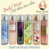 Body Mist, Xịt thơm toàn thân Bath & Body Works 236ml