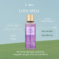BODY MIST Xịt thơm toàn thân LOVE SPELL Victoria’s Secret