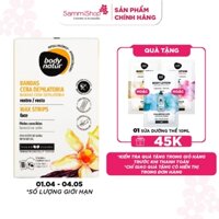 Body Natur Bộ miếng dán tẩy lông Wax Strips Face Sensitive Skin