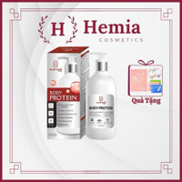 Body protein Quê Skin chiết xuất từ sữa lên men, Dưa lưới và Yến Mạch dưỡng toàn thân