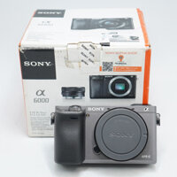 Body Sony A6000 (ILCE-6000) Xám - Cũ