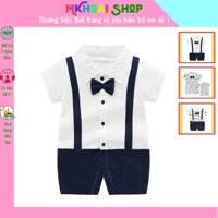 Body suit bé trai công tử 4-13kg | Hàng Quảng Châu Cao Cấp
