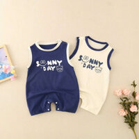 Body Suit, Bộ Liền Thân SUNNY DAY Chất Liệu Cotton Thoáng Mát Cho Bé Trai Bé Gái từ 3-13kg