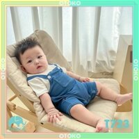 Body suit liền yếm bé trai mùa hè hàng quảng châu cao cấp
