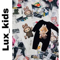 Bodykit dài tay cho bé in họa tiết Labubu, đồ sơ sinh cho bé , Lux_kids