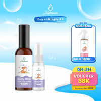 Bodymist khử mùi thú cưng Julyhouse 20ml/100ml Savory hương thơm thanh mát từ chanh kết hợp ngọt ngào của vani WINWIN