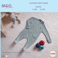 Bodysleep Body cho bé Cookie liền thân có tất chân (sleepsuit) size 6-12m
