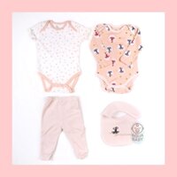 Bodysuit bộ 4 món cho trẻ em