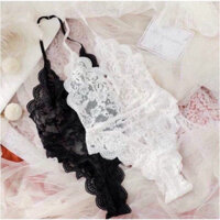 Bodysuit đồ lót liền thân 2 dây phối ren CB52 CICI BONITA HCM - Mẫu mới