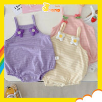 Bodysuit trẻ em mùa hè. Bộ áo liền thân 2 dây dễ thương cho bé 3nana.kids